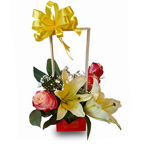 Mix Floral in a PVC Box